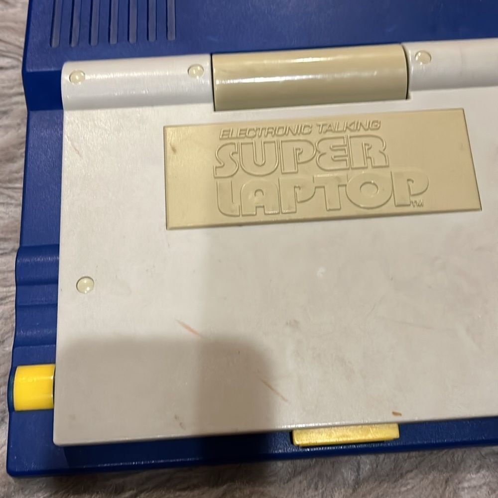 Super laptop vintage 1990s electronic talking toy laptop - Picture 6 of 6